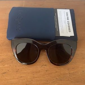 Le Specs Air heart Sunglasses